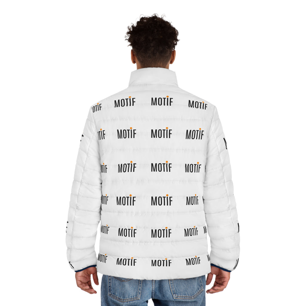 Motif Puffer Jacket