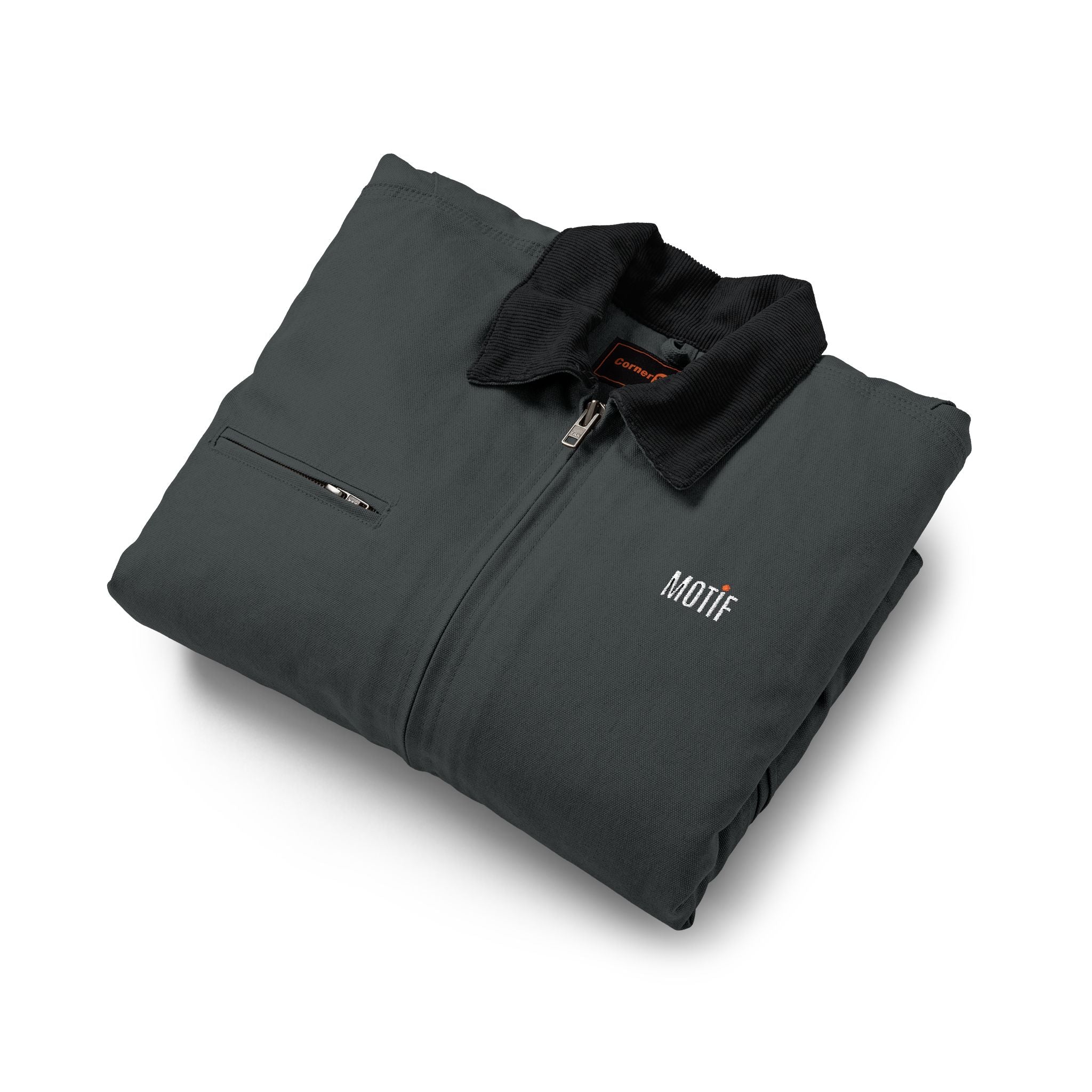 Work Jacket — Heavy-Duty Duck Cloth Insulated Jacket