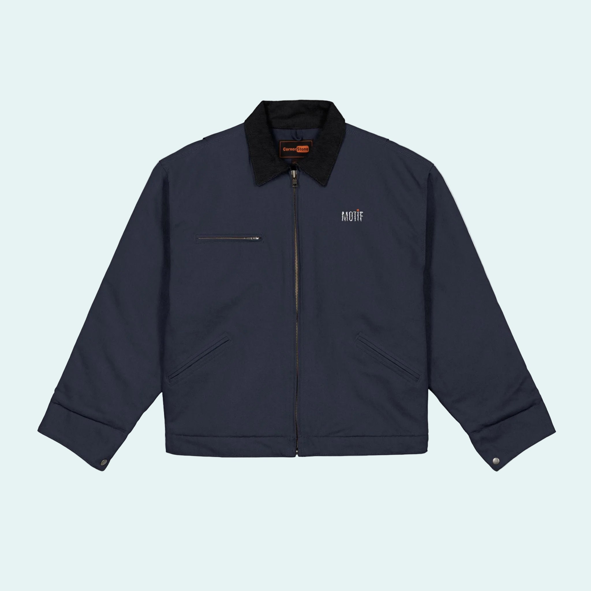 Work Jacket — Heavy-Duty Duck Cloth Insulated Jacket