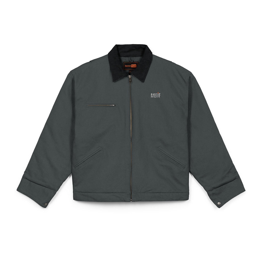 Work Jacket — Heavy-Duty Duck Cloth Insulated Jacket