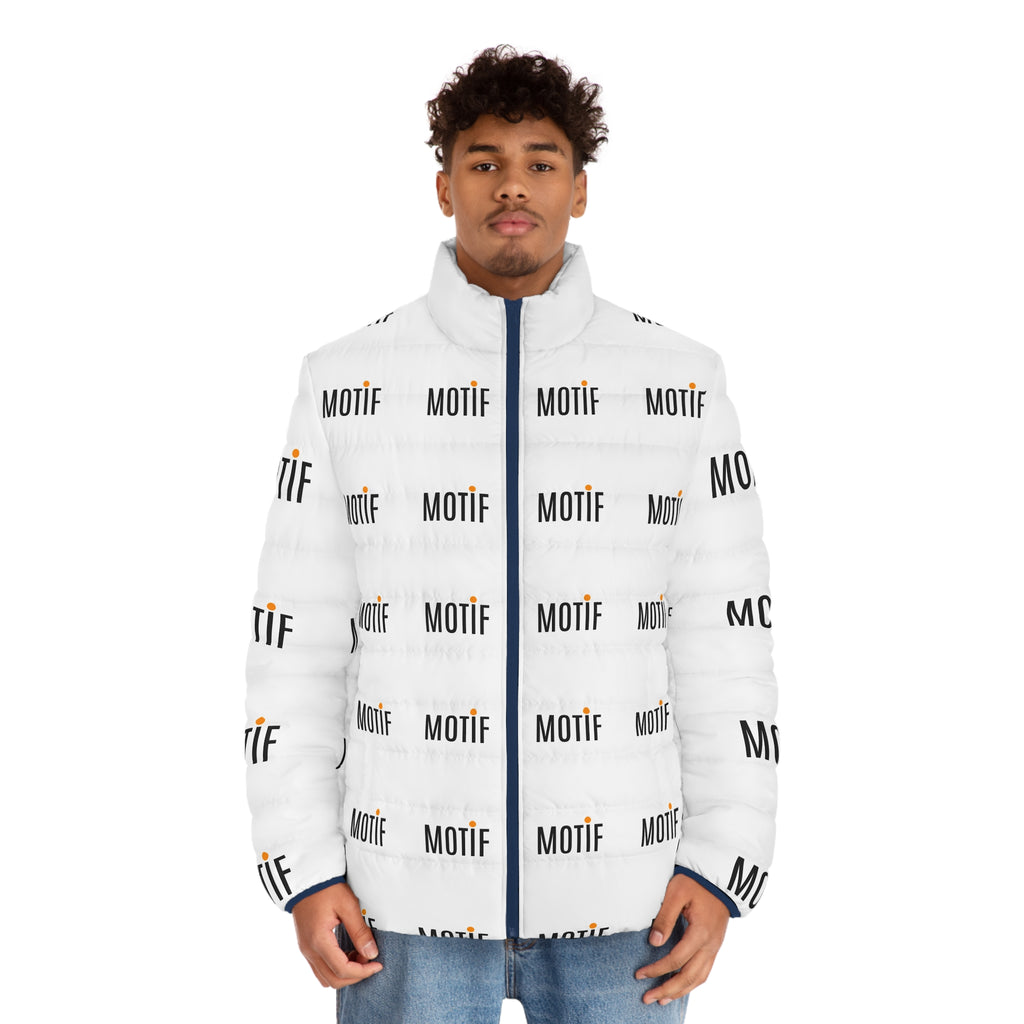 Motif Puffer Jacket