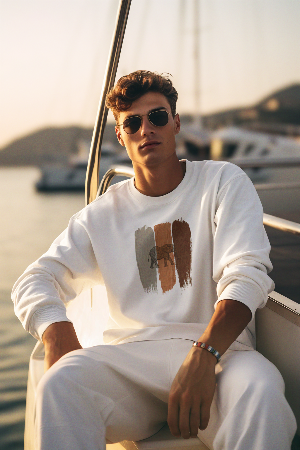 Elephant Organic Men's Sweatshirt