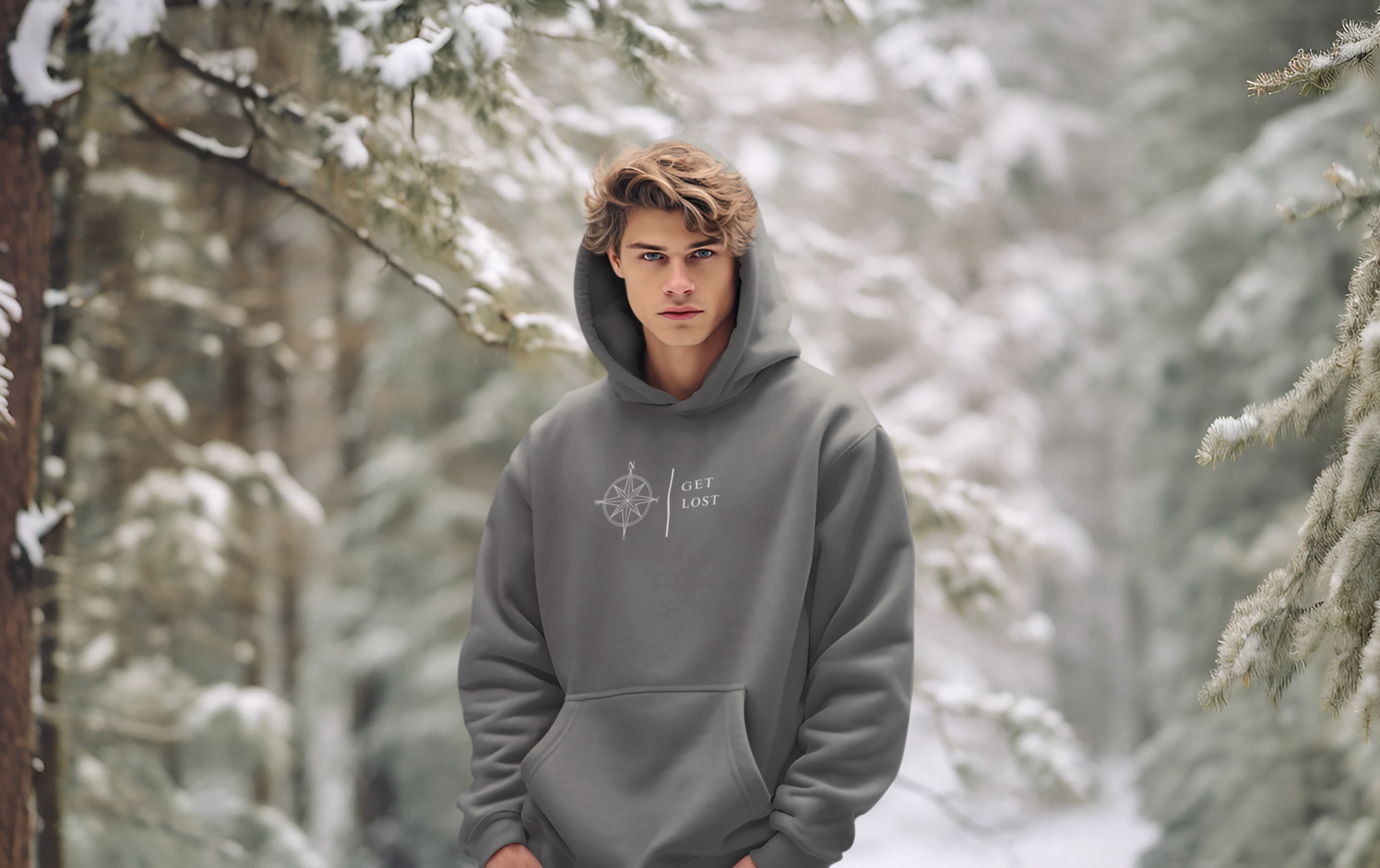 Get Lost Organic Cotton Hoodie